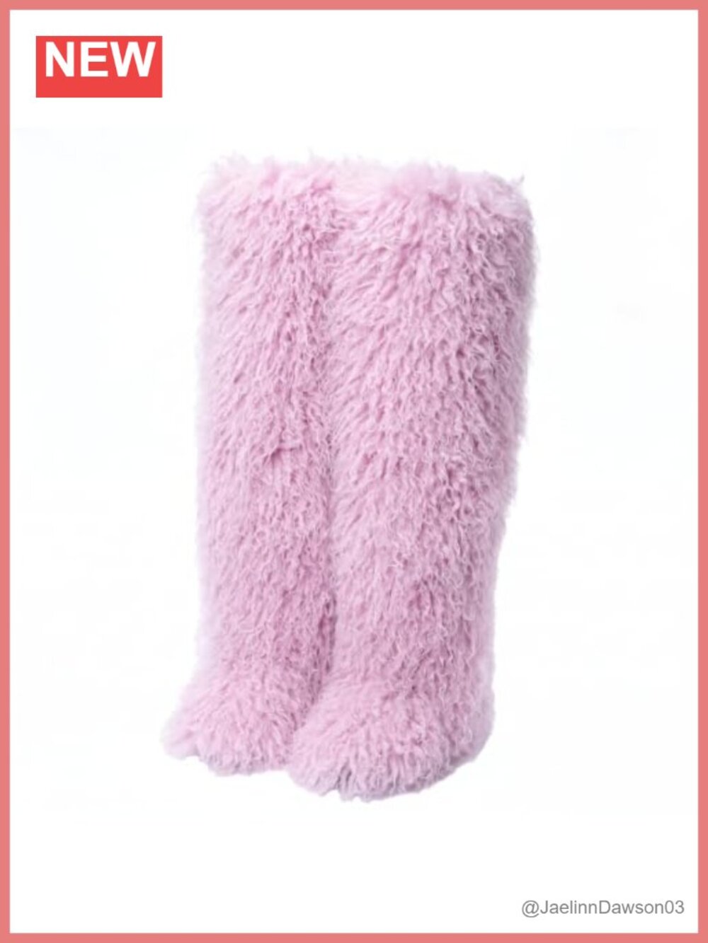 Thigh High Fur Boots for Women, Tall Over the Knee Furry Boots